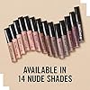 Rimmel London Stay Matte Liquid Lip Color with Full Coverage Kiss-Proof Waterproof Matte Lipstick Formula that Lasts 12 Hours - 840 Pitch Black, .21oz