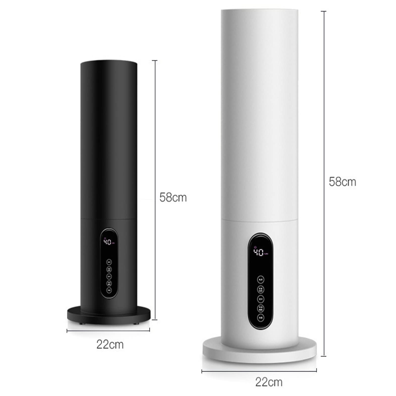 Humidificadores Humidificador, Humidificador Doméstico, Atomizador De Oficina De Pie con Llenado De Agua De Gran Capacidad, Nuevo Humidificador De Aire para El Hogar Inte