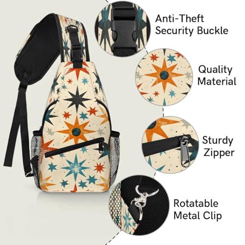 Bolso tipo bandolera unisex para viajes y senderismo miniatura 3