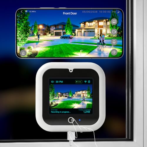 The Best Indoor - Window Camera with Smart Screen