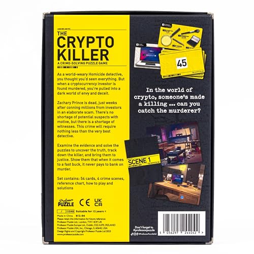 The Crypto Killer juego de mesa de misterio miniatura 5