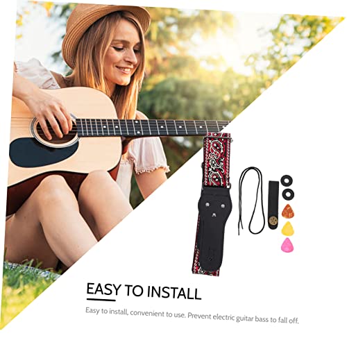 DIKACA 1 Ensemble De Sangle De Guitare Plectre De Guitare Bandoulière Réglable Sangle D’Épaule De Guitare Large Ceinture Sangle Serrures Réglable Ukulélé Guitare Ceinture Ukulélé Choix - Les Beatles, Paul McCartney, John Lennon, RIngo Starr, George Harrison DIKACA 1 Ensemble De Sangle De Guitare Plectre De Guitare Bandoulière Réglable Sangle D'Épaule De Guitare Large Ceinture Sangle Serrures Réglable Ukulélé Guitare Ceinture Ukulélé Choix – Image 7