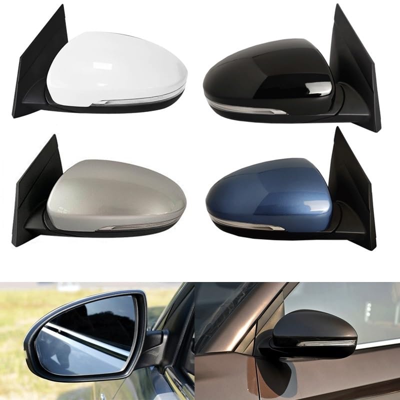 Boîtier De Rétroviseur Automobile Pour Hyundai Pour Tucson 2015-2020 2016 2017 2018 2019 Couvercle Rétroviseur Latéral Voiture Capuchon D'aile Porte Extérieure Boîtier Vue Arrière Cadre Coque De Rétro