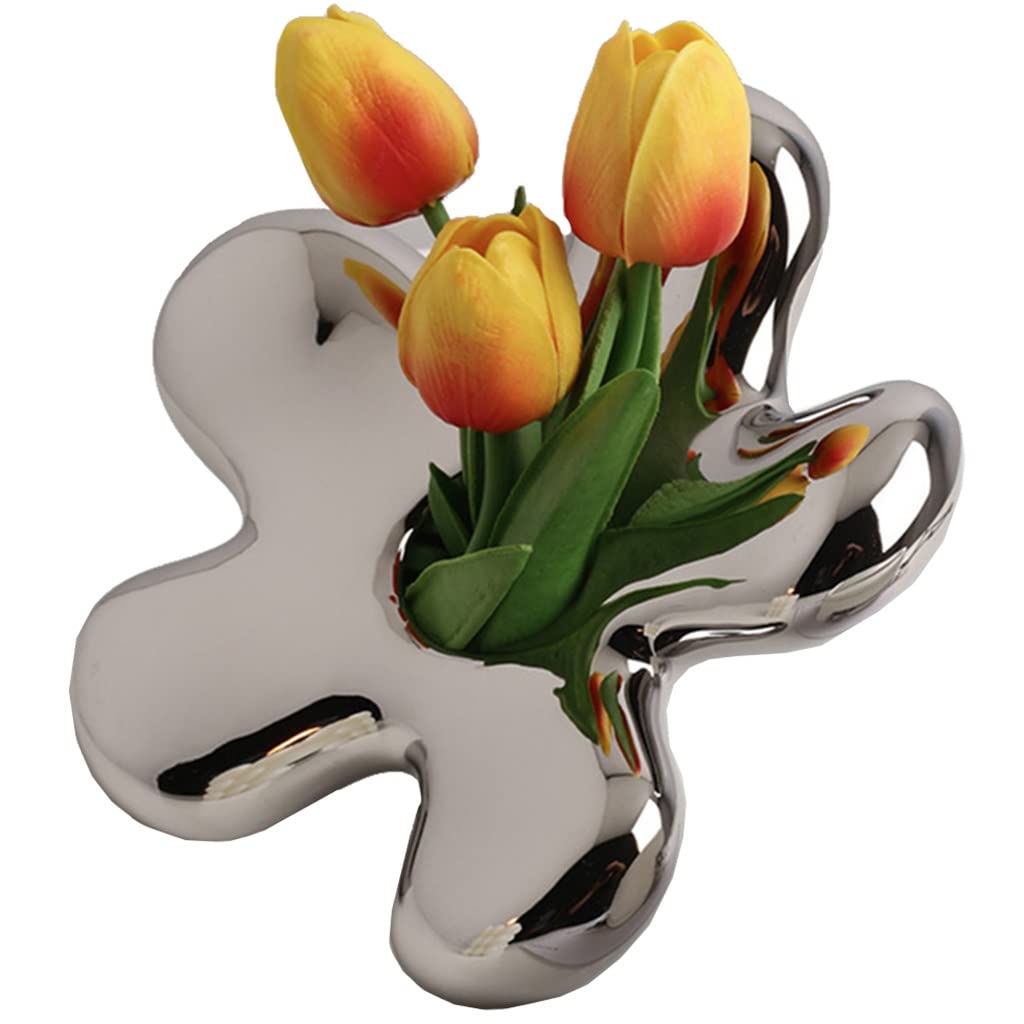 Ceramic vase， Clay Vase for Flowers Hand Bud Ceramic