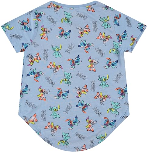 Image of Disney Lilo and Stitch Girls Short Sleeve T-Shirt- Stitch Girls Tee Sizes 4-16