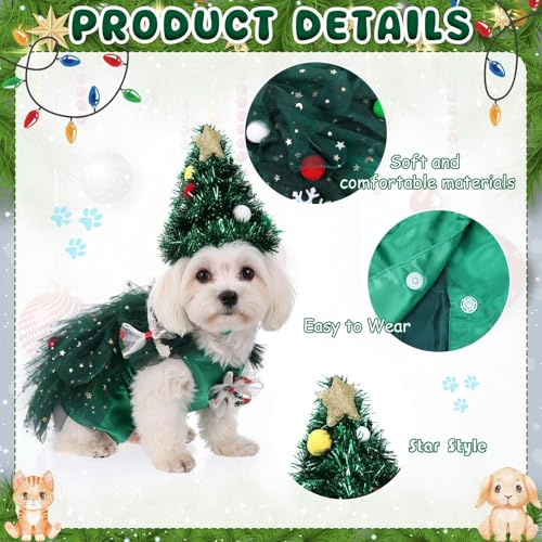 Disfraz de Árbol de Navidad para Perro XL Huhumy miniatura 2