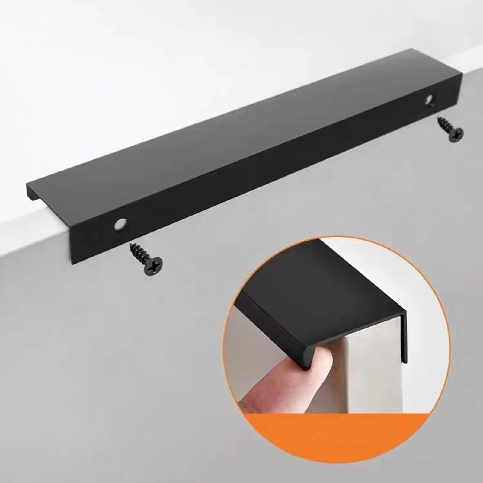 Ukryty uchwyt do szafki ze stopu aluminium