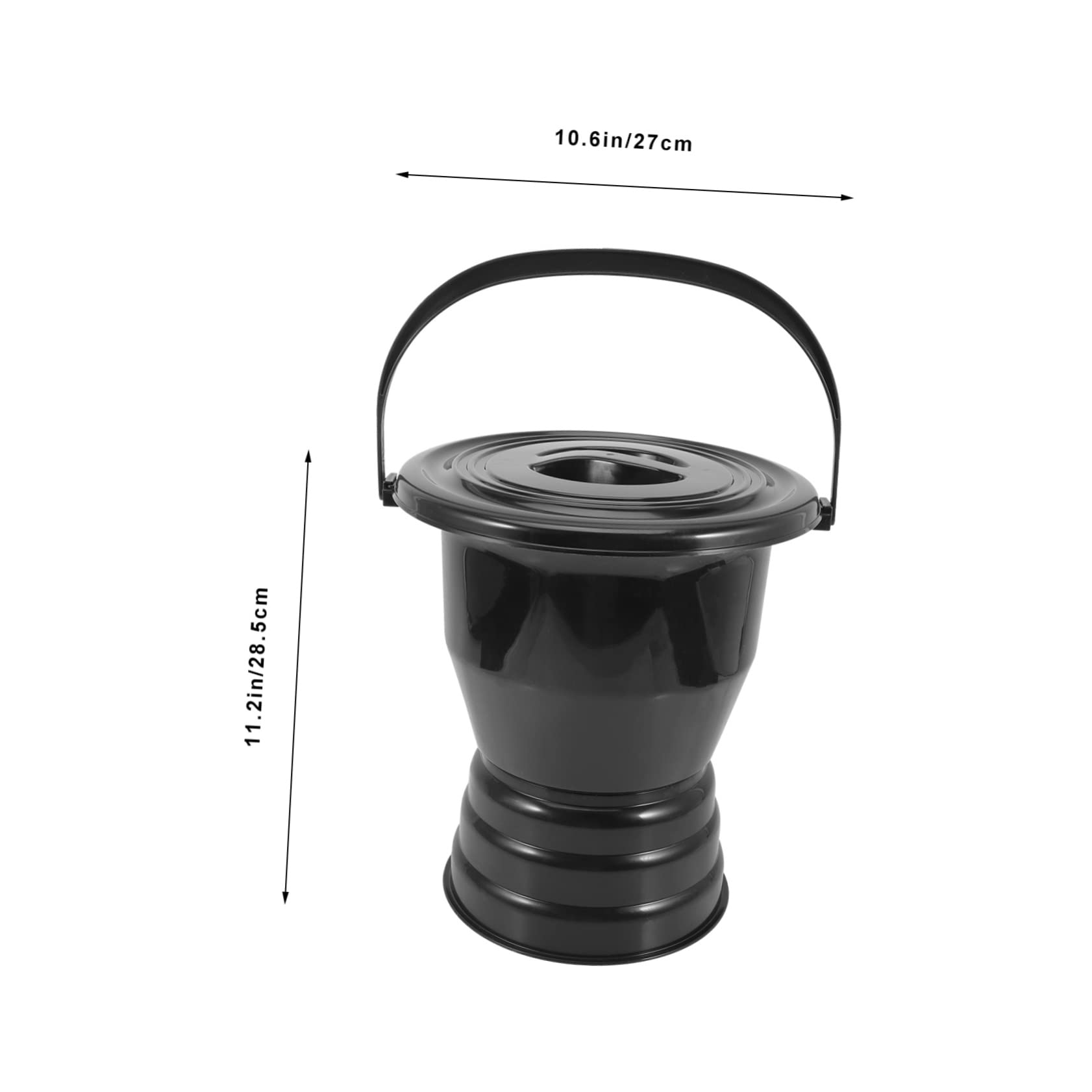 Didiseaon Multi-Function Urinal Pot Spittoon Lid Thicken Plastic Urinal for Family Use