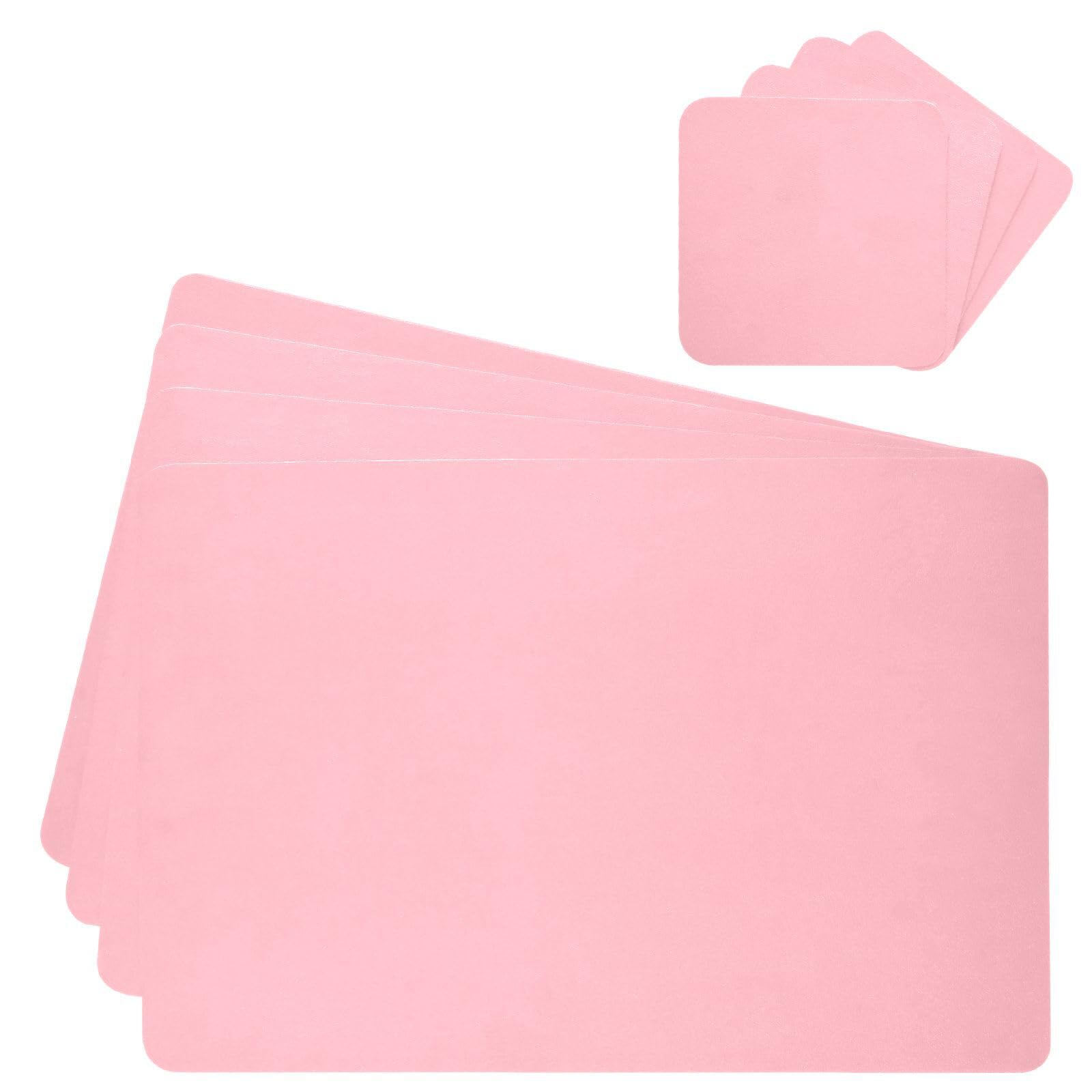 Pêche clair uni nappe de table rectangulaire anti-taches pour cuisine moderne