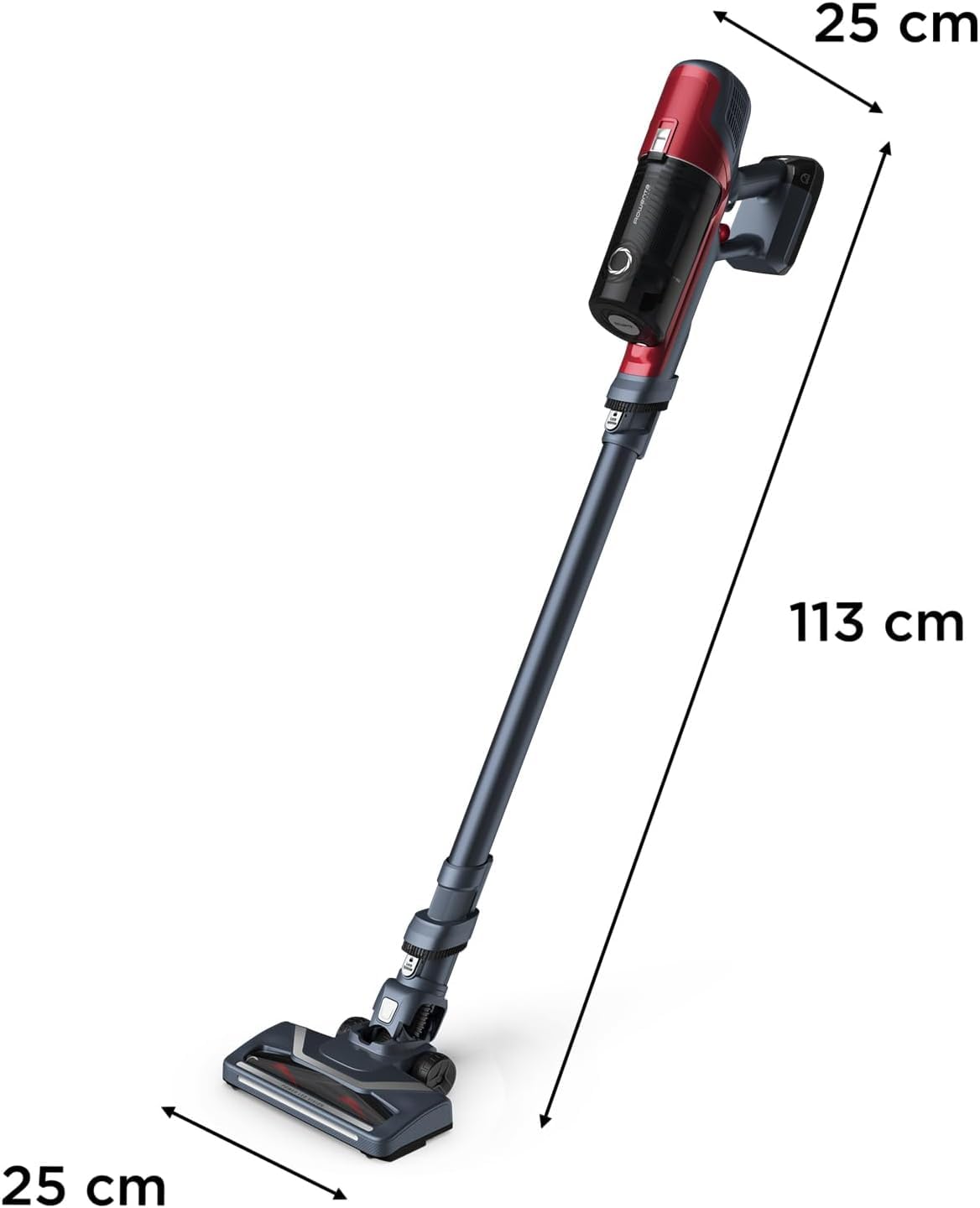 Rowenta X-Pert 6.60 Odkurzacz, Czerwony/Szary, 45 minut