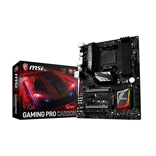 MSI Extreme Gaming AMD 970 AM3+ DDR3 USB 3.1 ATX Motherboard (970A GAMING PRO CARBON)