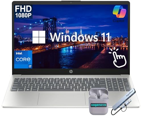 HP Laptop 15.6" Core i7-1355U 40GB RAM 2TB SSD Plata miniatura 1