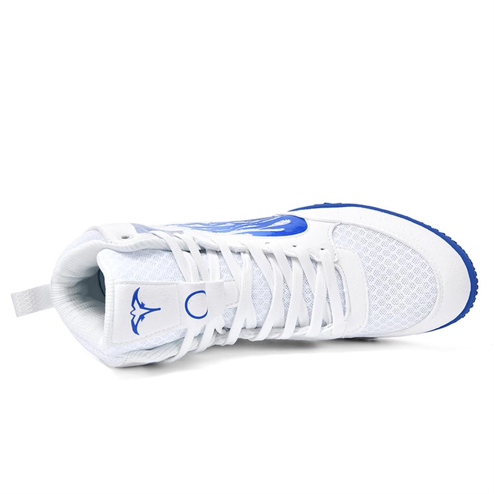 Zapatillas De Boxeo De Caña Alta para Hombre Ligeras Antideslizantes para Fitness Y Artes Marciales