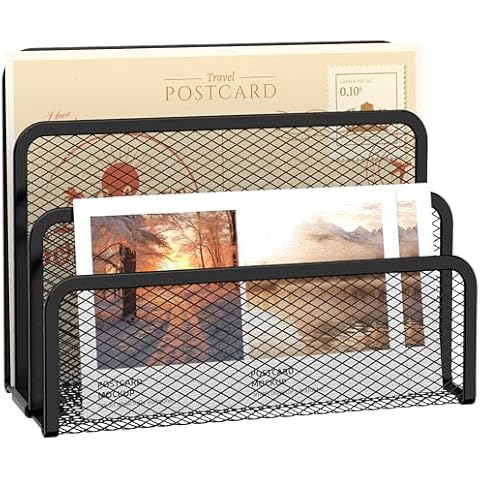SUPEASY 3-Slot Mail Organizer Cover