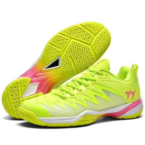 Chaussures de badminton hommes antidérapantes pour squash et volley
