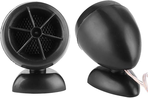 Miniatura 4 de Acouto Bocinas musicales de audio para automóvil, altavoces de automóvil de 1200 W, 12 V, tweeter mini bocina de música, altavoz de audio para