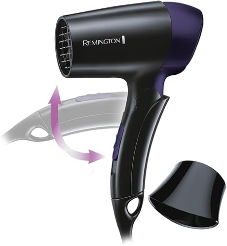On The Go D2400, pliable 1400 W, voltage universel Remington