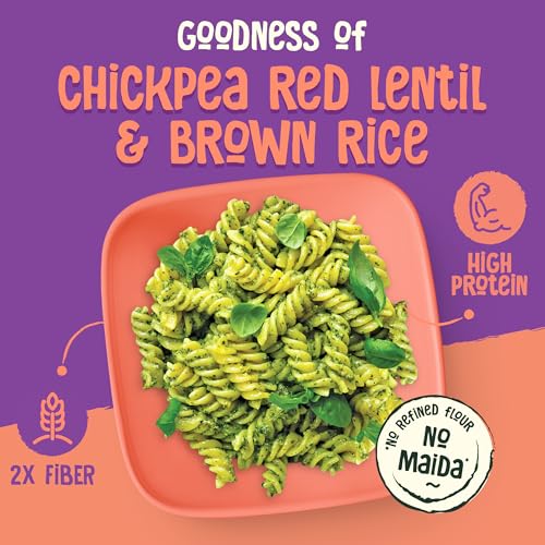 Image of WickedGud Fusilli Pasta Semolina Wheat 400gm (Pack of 3)
