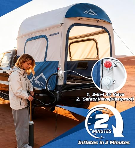 WildFinder Inflatable Truck Bed Tent
