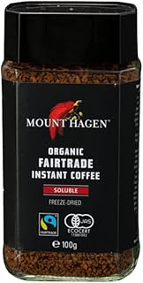 Amazon | マウントハーゲン オーガニック フェアトレード インスタントコーヒー 100g オーガニックコーヒー | ＫＥＹＲＯＯＭ | インスタント・スティック 通販