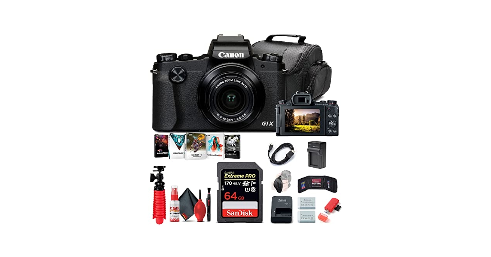 Amazon.com : Canon PowerShot G1 X Mark III Digital Camera