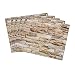 relaxdays Paneles Pared Autoadhesivos, Pack de 5, Imitación Piedra 3D, Revestimiento Decorativo,...