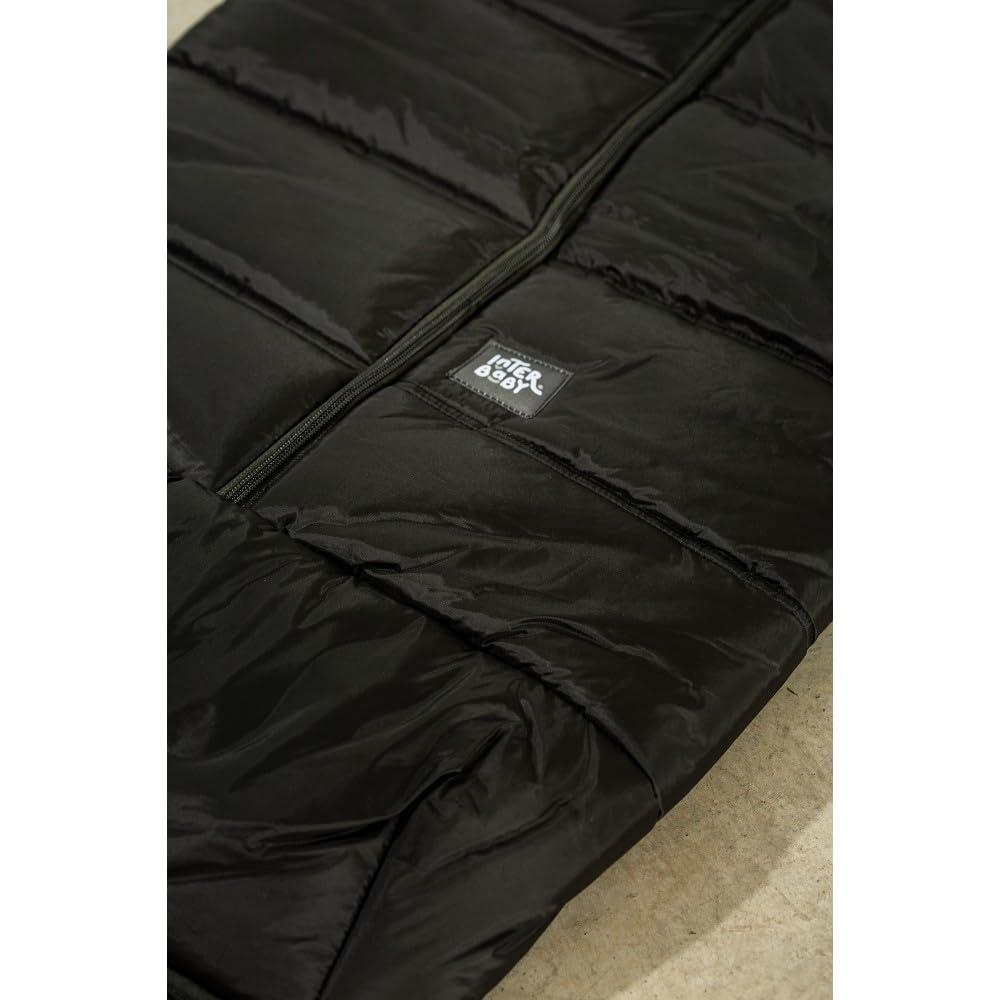 Interbaby 10024-08 - Saco de abrigo universal, Negro