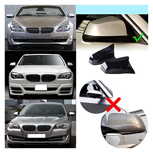 Pièces remplaçables couvercle rétroviseur F10 E60 noir M Performance - 2