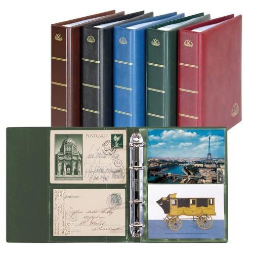 Album Lotus pour Cartes Postales LINDNER classeur de rangement pour protèger vos souvenirs