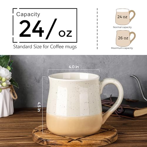 Set de 4 Mugs de Cerámica de 24 oz GBhome miniatura 3