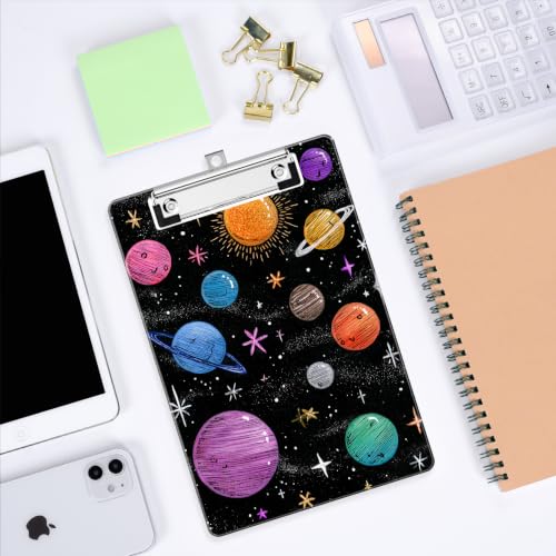 Image of Small Plastic Clipboard 6 x 9 in, Standard A5 Size Fashion Clip Board