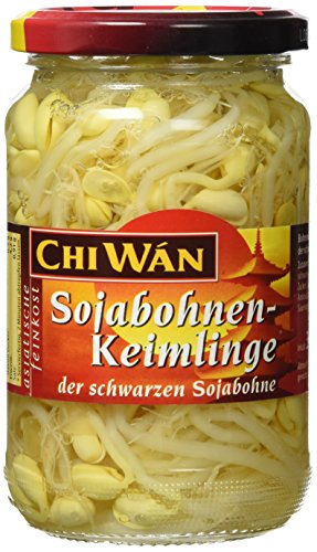 Chi Wán Sojabohnenkeimlinge Glas, 6er Pack (6 x 350 g)