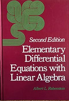 Hardcover Elementary differential equations with linear algebra Book