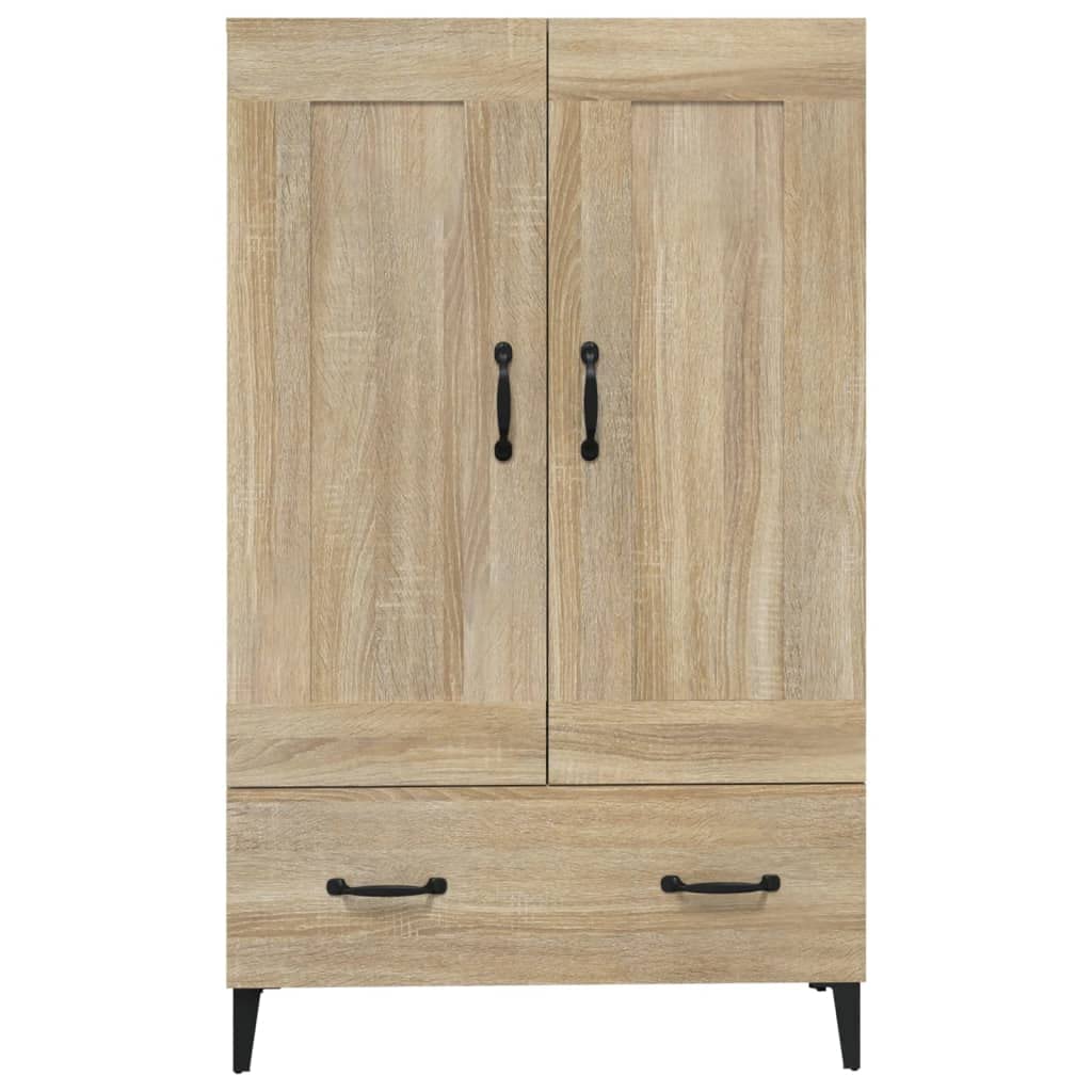 vidaXL Highboard Sonoma-Eiche 70x31x115 cm Holzwerkstoff