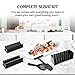 AGPTEK Sushi Maker Kit, 11pcs DIY Sushi Making Kit Roll Sushi Maker Rice Roll Mold for Kitchen DIY Easy To Use
