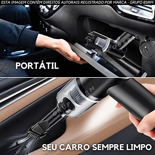 Aspirador REUUY portátil bivolt automotivo veicular mini recarregável USB de pó poeira limpeza compu