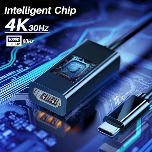 Atlantis Land A04-TC_HDMI Adattatore Grafico Usb 1920x1080 Pixel Nero - 2