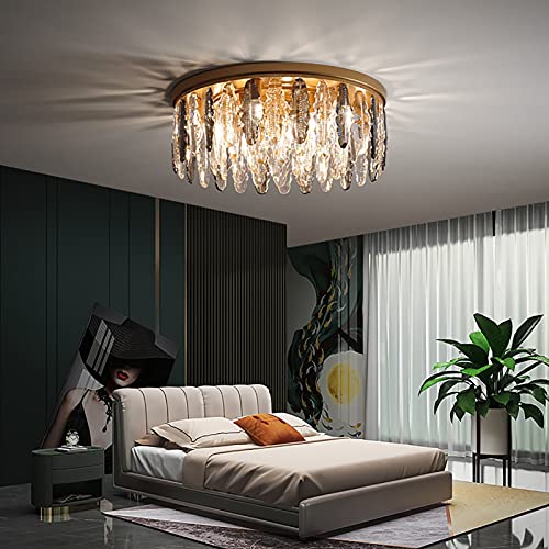 Mini lustre en cristal et plafonnier chic aux reflets spectaculaires - 4