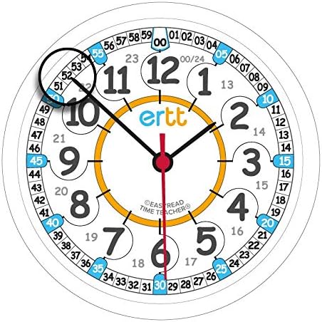 Miniatura 8 de EasyRead Time Teacher - Reloj de enseñanza para niños, reloj analógico para niños y niñas, reloj de aprendizaje para niños, reloj de pulsera para