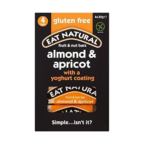Eat Natural Gluten Free Almonds Apricots & Yoghurt Bars 4 x 35g - Pack of 2 Cover