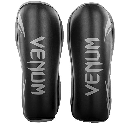 Venum Challenger Shinguards - S, Black/Grey, Small #TOP1