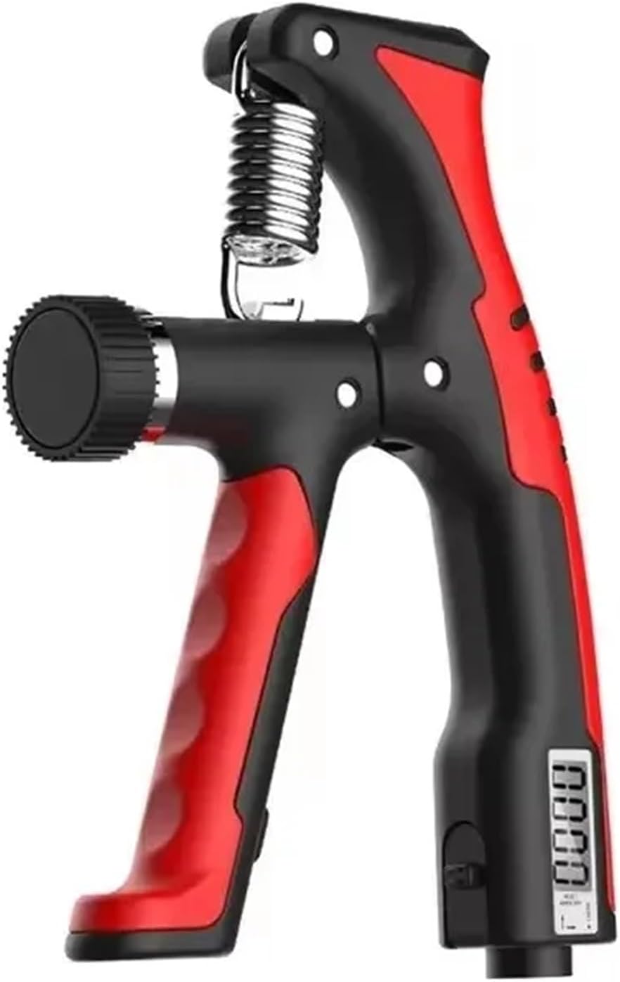 10-100Kg Adjustable R-type Counting Grip Strength Apparatus Forearm Muscle Training Dynamometer Hand Grips Bodybuilding Gym
