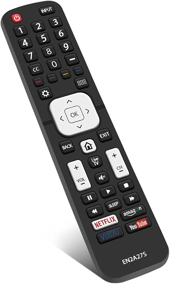 UNOCAR Replacement for Hisense Smart TV Remote and Hisense Smart LED