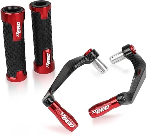 Para Yamaha XT660 XT660X XT660R 2004-2017 - Protector de palanca de motocicleta para manillar, embrague de freno, protector con logotipo de 78