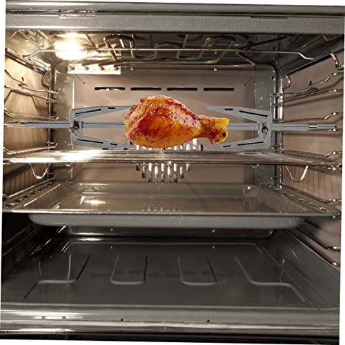 YARNOW 1 Conjunto De Acessórios Rotativos Grelha Forno Peru Piquenique Peixe Churrasco Rotisserie Fr