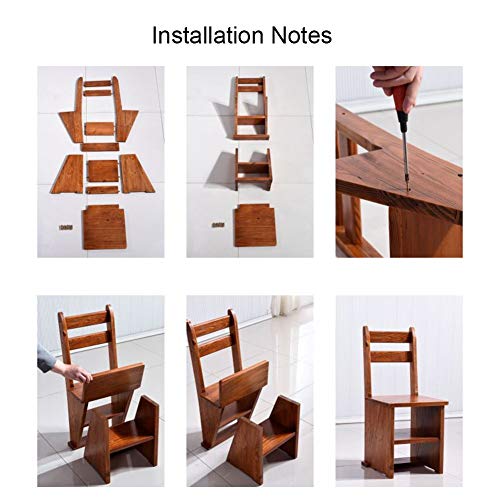 Chaise d'ordinateur transformable en escabeau 4 marches pour le teletravail