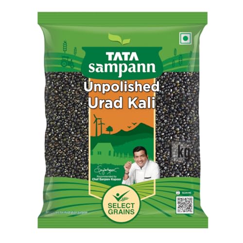 Image of Tata Sampann Unpolished Urad Kali, 1kg