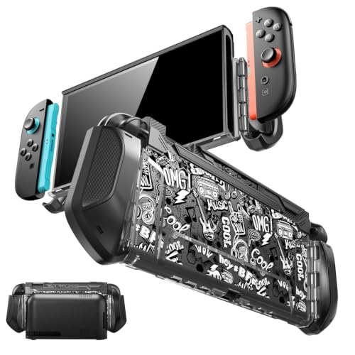 Image of mumba Dockable Case for Nintendo Switch 2 2025, [Blade Series] TPU Grip Protective Cover Accessories Compatible with Switch 2 7.9 Inch and Quick-Release Joy-Con Design