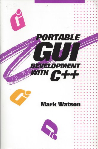 Portable Gui Development With C++ 0070684847 Book Cover