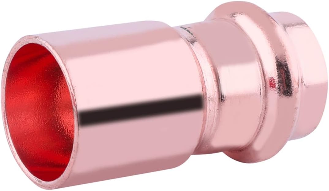 1-1/2'' x 1-1/4'' Copper Press Bushing Reducer FTG x Press Fit - High-Quality, Durable Copper Fitting for Plumbing & HVAC, Easy Installation, Reliable Connection Zero Lead